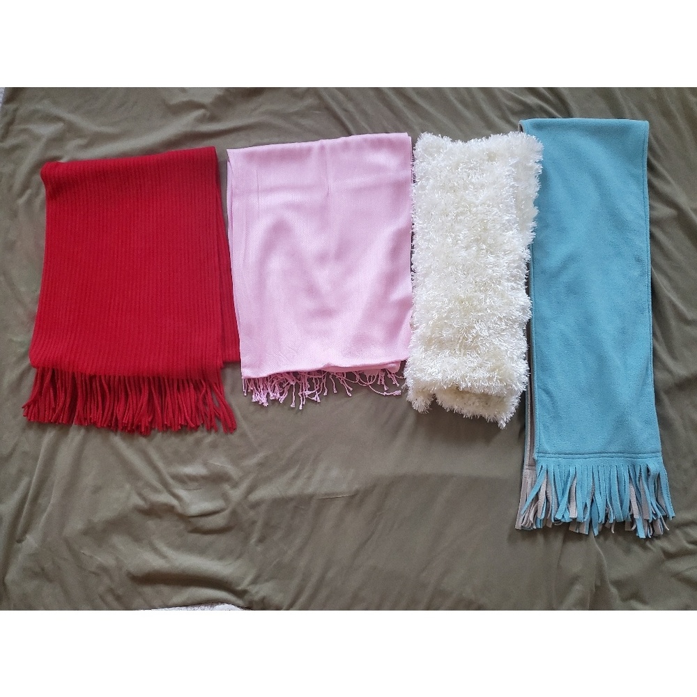 Shawls / Scarves / Wraps - Bundle of 4